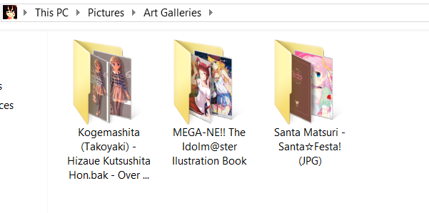 Organize Anime Images Folders