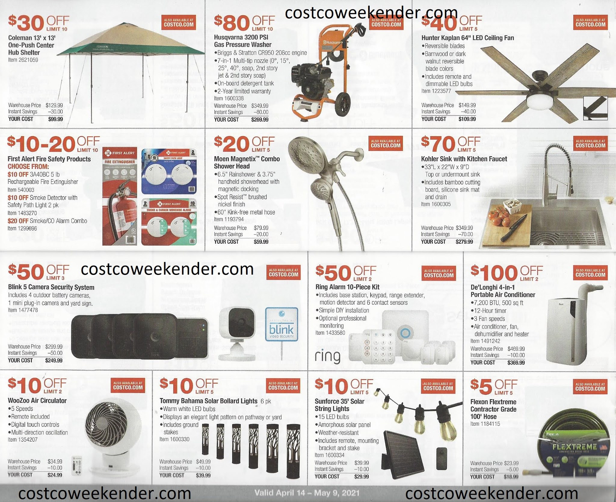 April 2021 Costco Coupon Book Costco Weekender