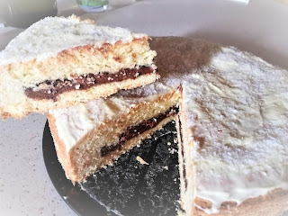 Torta finita al doppio cioccolato