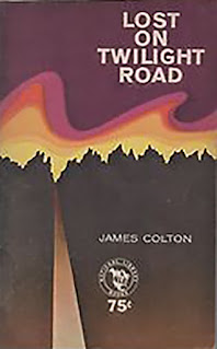 The alternate cover design for LOST ON TWILIGHT ROAD