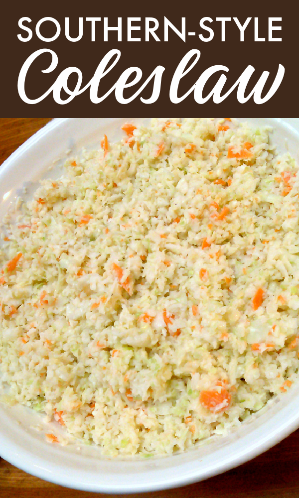 South Your Mouth: Southern-Style Coleslaw