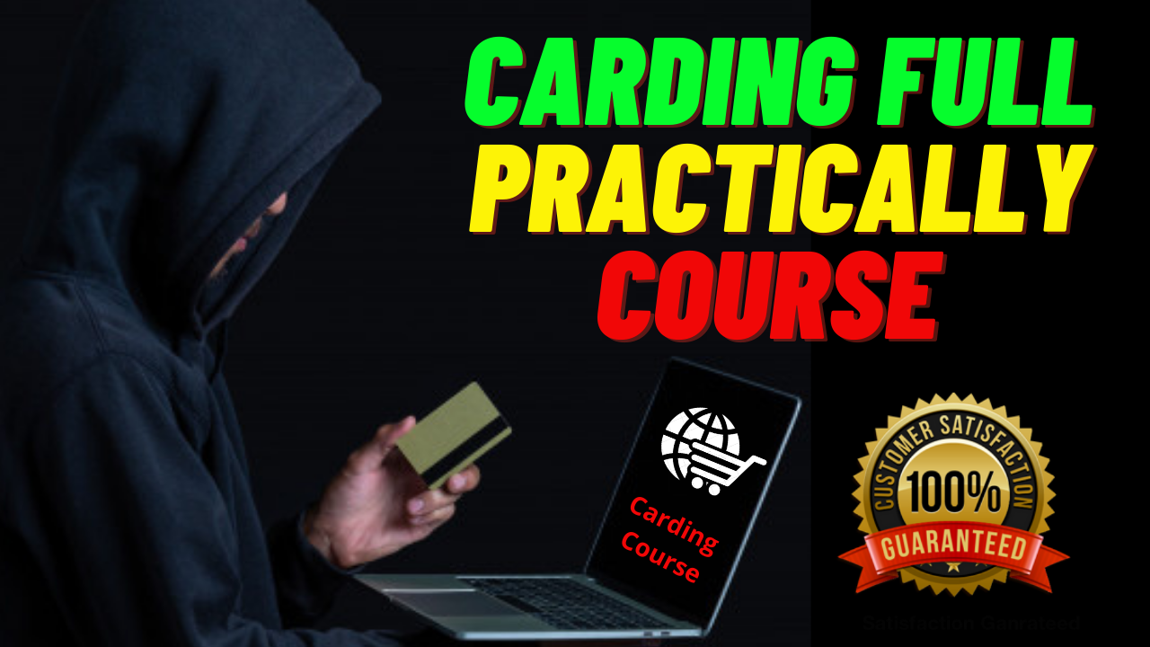 Carding Full Practically Course in 2021 Suliman Hacker