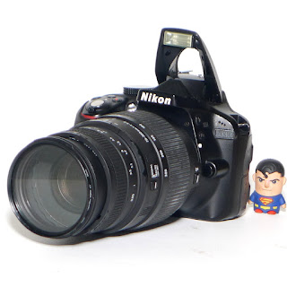 Kamera Nikon D3300 Bekas Fullset di Malang