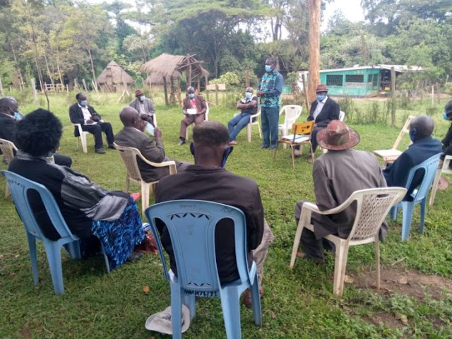 Bukusu Council of Elders establishing the tribunal court photo