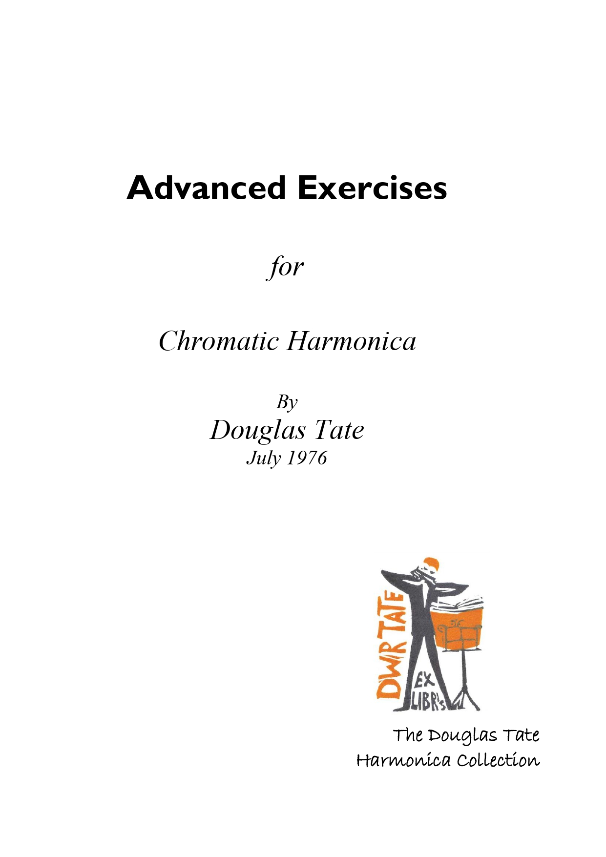 Janela aberta Blogue de harmonica Advanced Exercises for Chromatic