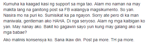 BURN!! Man's Response on The Girl Who Posted Him and Called Him "Maniac" BURN!! Man's Response on The Girl Who Posted Him and Called Him "Maniac"