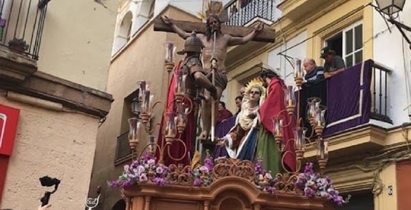 Horario y recorrido de la procesión extraordinaria de las Siete Palabras de Cádiz Horario y recorrido de la procesión extraordinaria de las Siete Palabras de Cádiz
