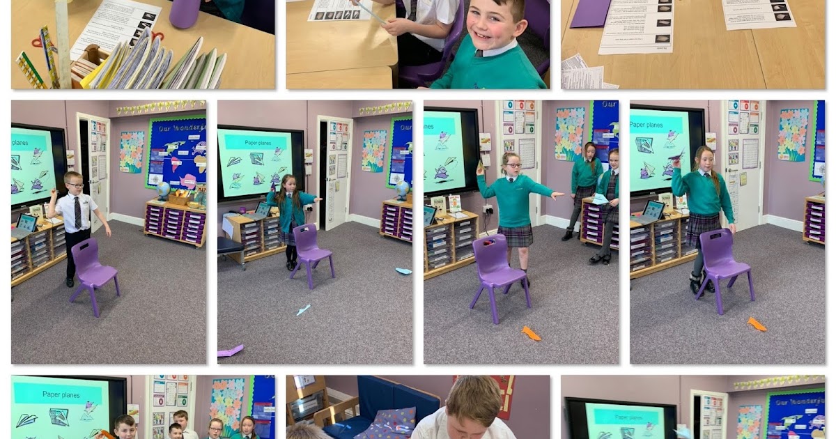 KS2 Science Club Paper Aeroplanes & Paper Plate Marble Run