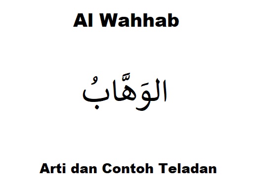 Pengertian dari al wahhab