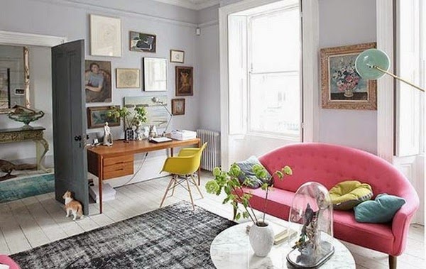 Decorating with Pink Seat