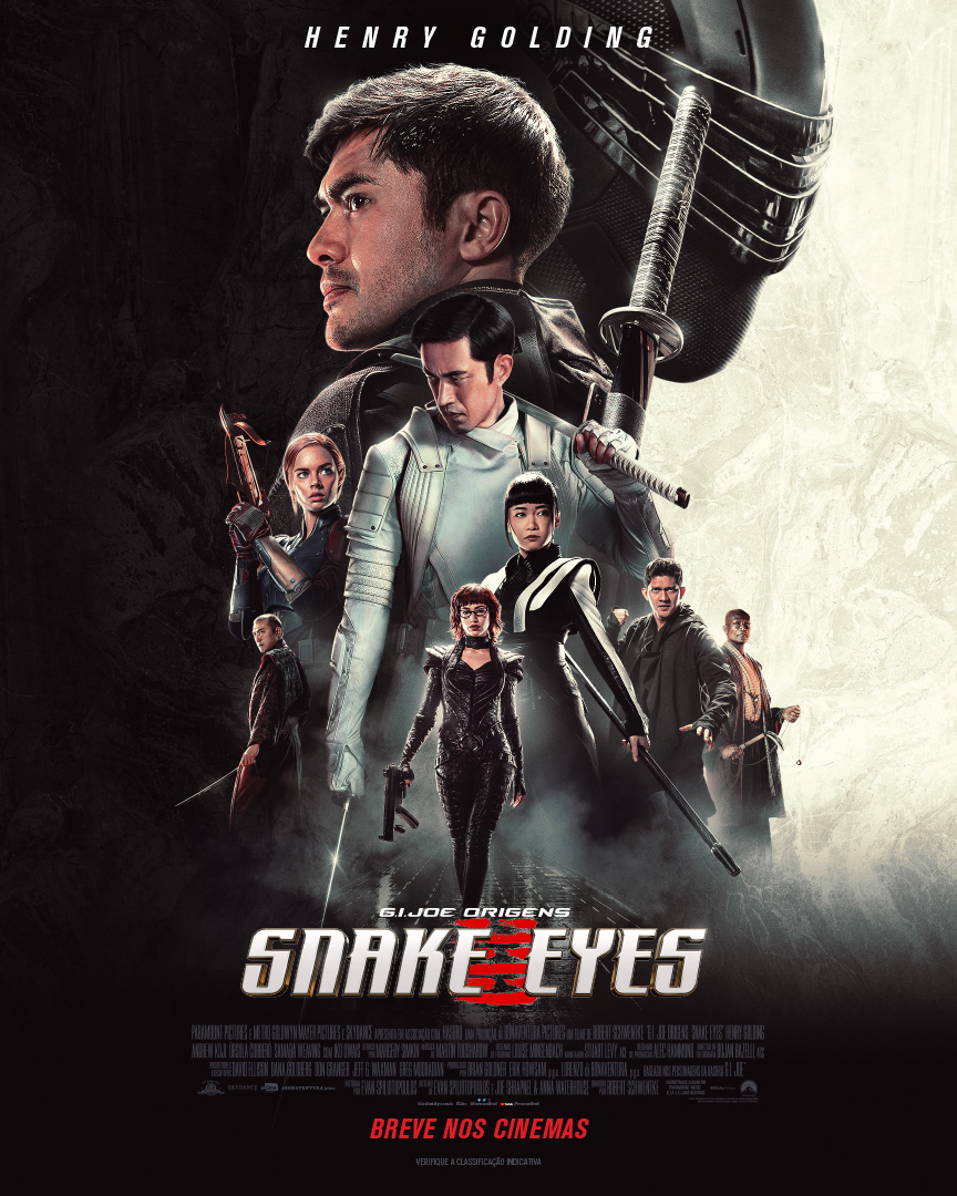 Trailer de ‘G.I. Joe Origens: Snake Eyes’ é pura adrenalina! Trailer de ‘G.I. Joe Origens: Snake Eyes’ é pura adrenalina!