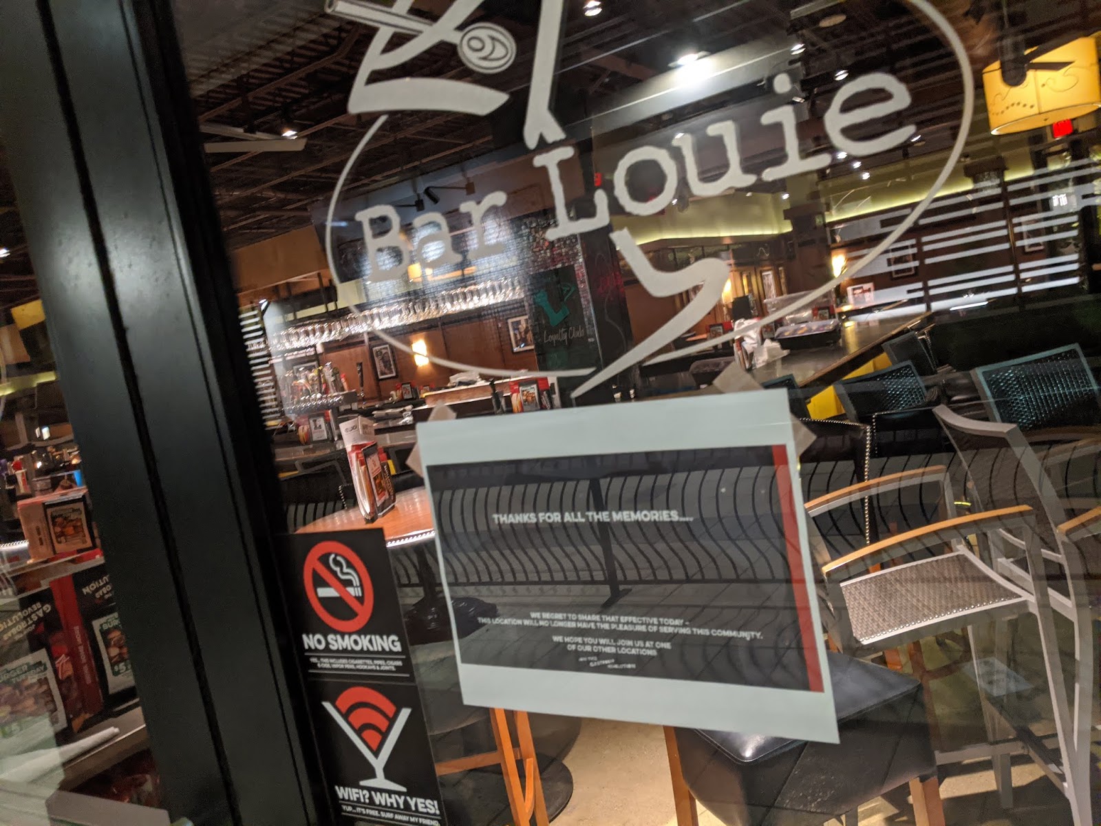 Rockville Nights Bar Louie closes Rockville, Wheaton Plaza locations