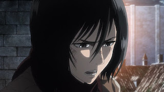 ミカサ・アッカーマン Mikasa Ackerman CV. 石川由依 Ishikawa Yui Hellominju.com : 進撃の巨人 アニメ 第3期 54話 勇者 | Attack on Titan Season3 Part2 Ep.54 "Hero" | Hello Anime !