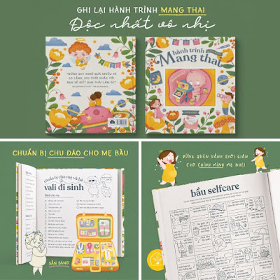 [A116] Sách tô màu kèm ô chữ cho Bà Bầu