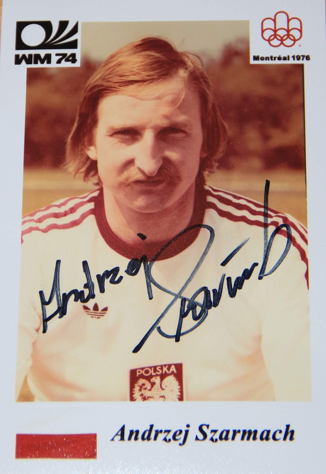 Moja kolekcja autografów 597. Andrzej Szarmach