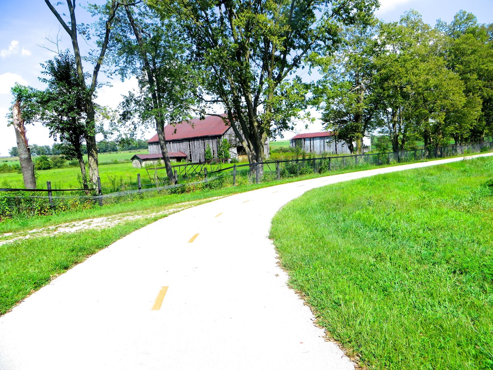 Chuck's Adventures Biking Lexington, Kentucky's Legacy Trail