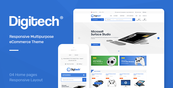 Digitech Responsive Opencart 3 X Theme Nulled Free