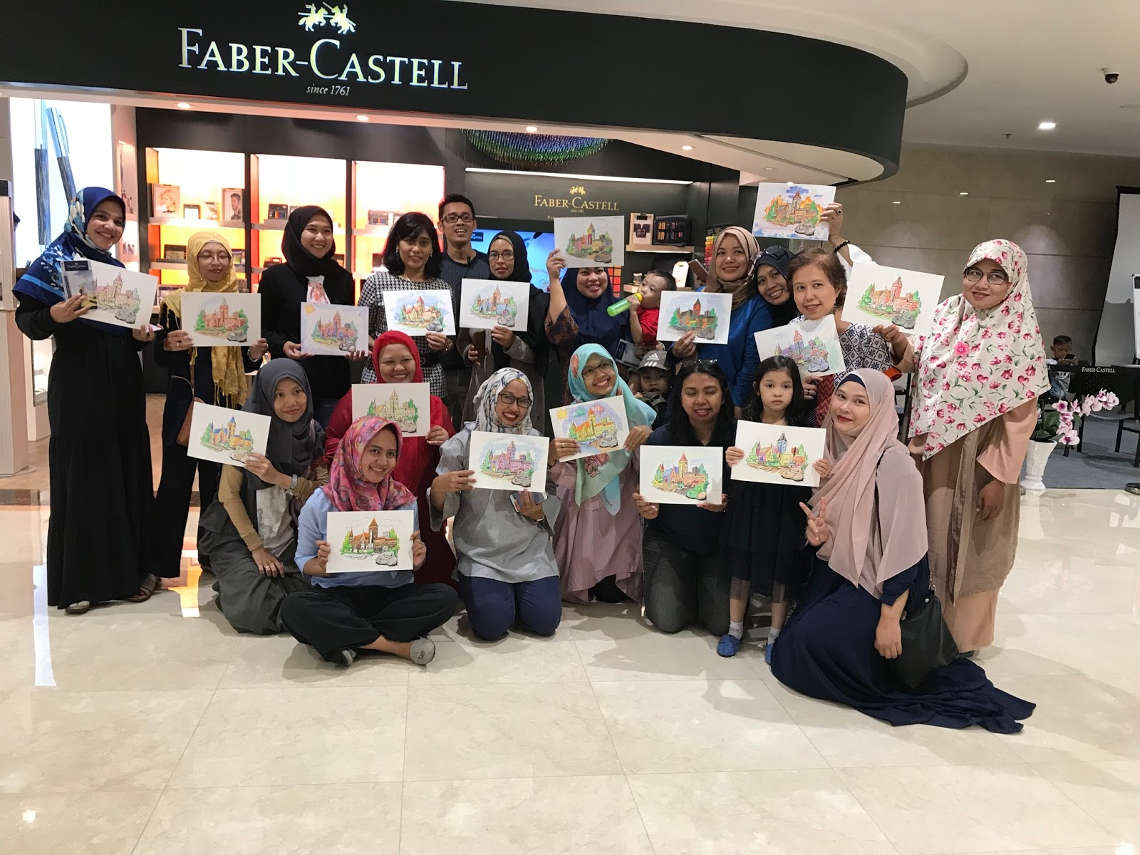 Faber Castell Goldfaber Hadirkan Pengalaman Mewarnai Yang