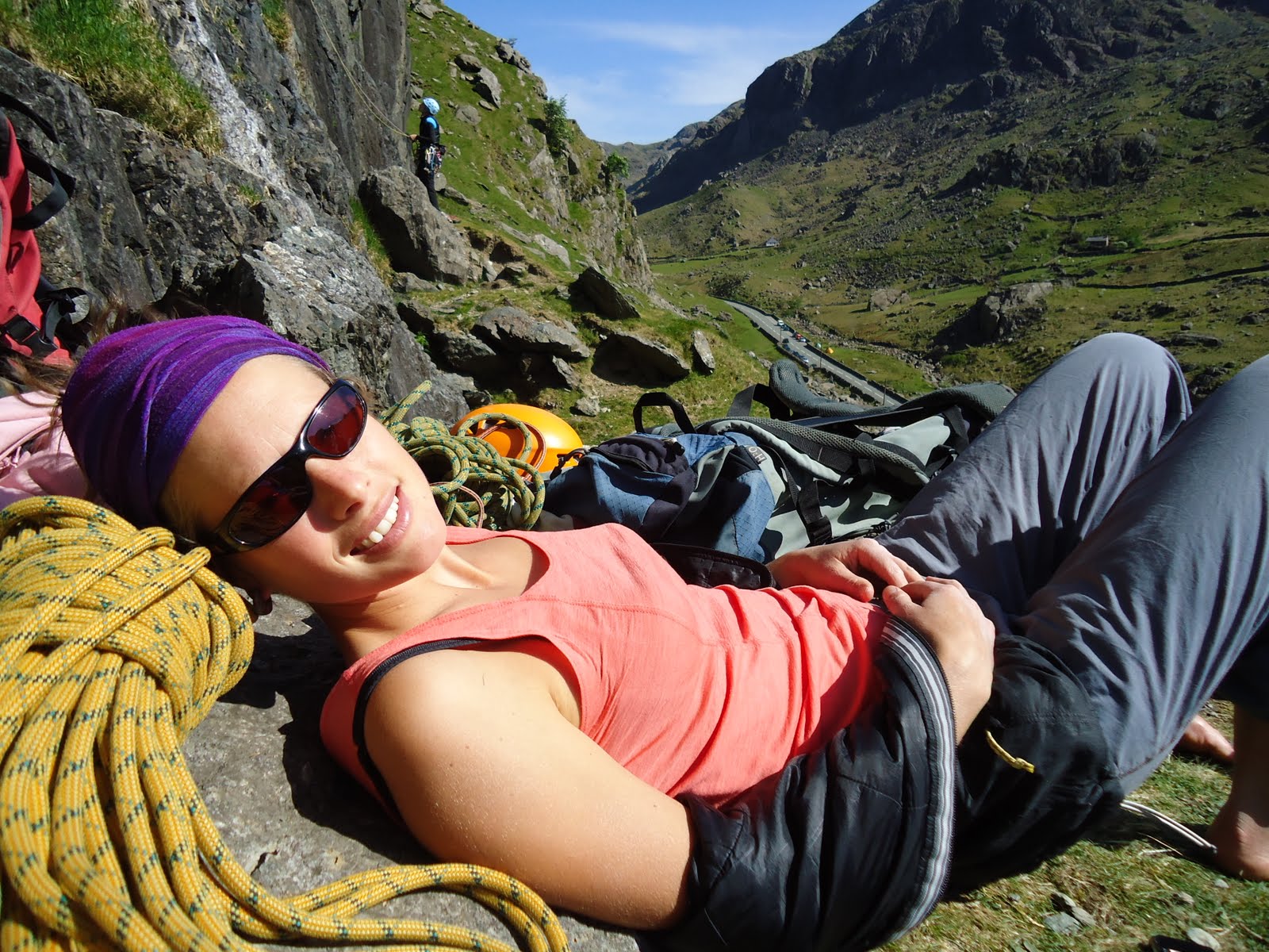 Day Off!!! Rock Climbing in the Llanberis Pass Snowdonia Mountaineering