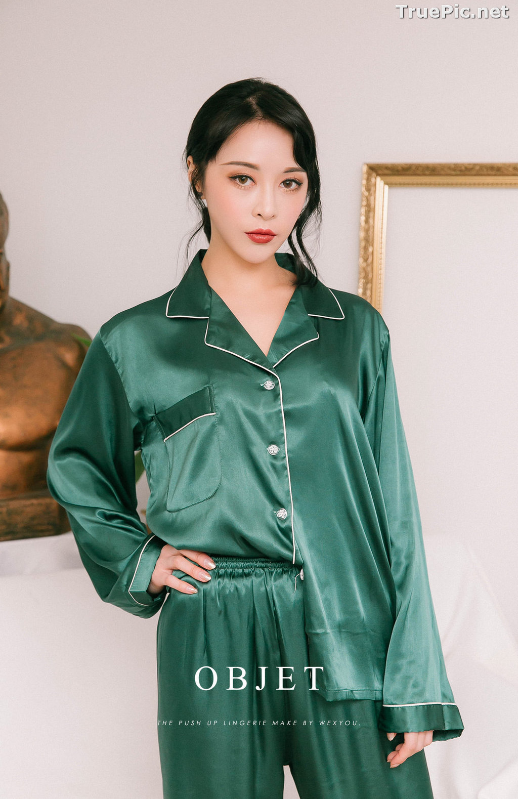 Image Ryu Hyeonju - Korean Fashion Model - Pijama and Lingerie Set - TruePic.net - Picture-26