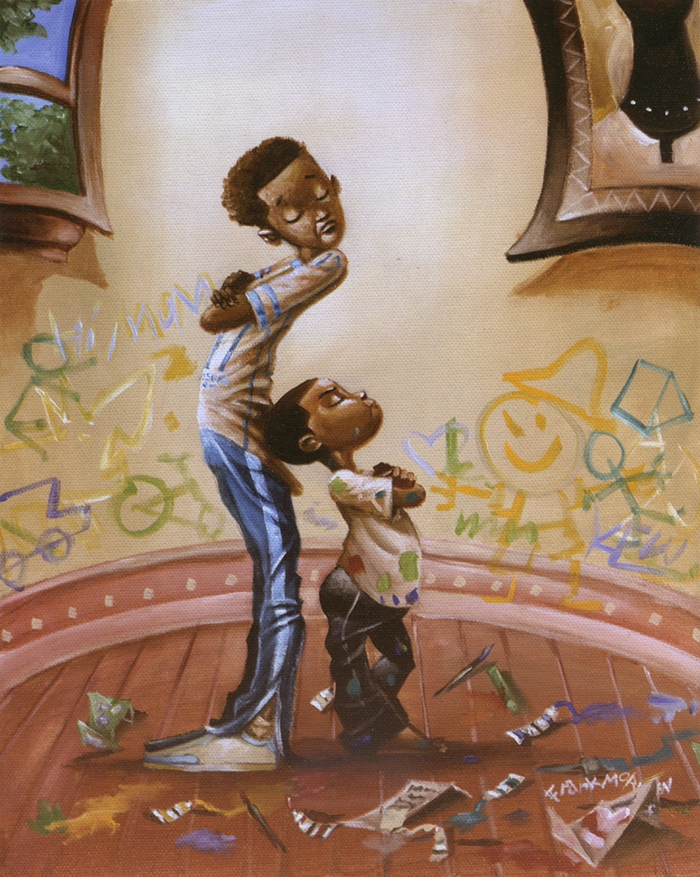 Frank Morrison | African American painter | The Urban Jazz Frank Morrison | African American painter | The Urban Jazz