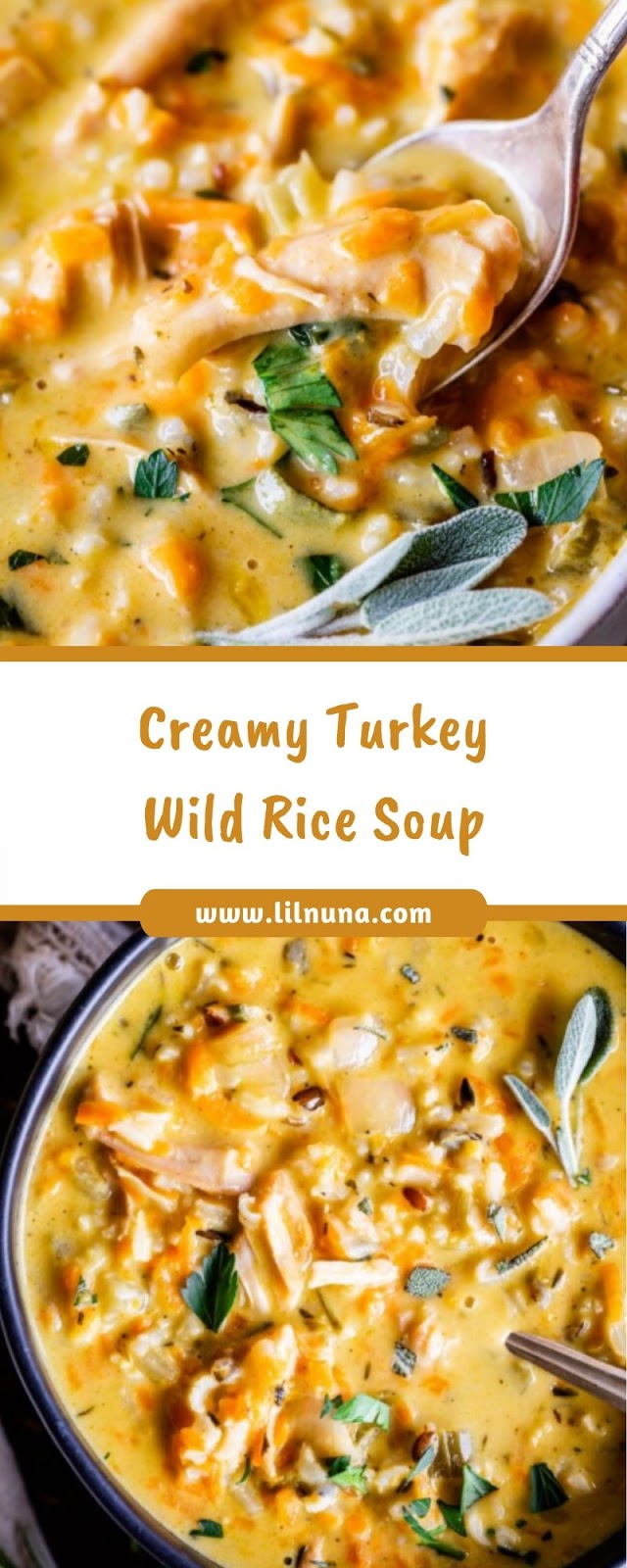 Creamy Turkey Wild Rice Soup