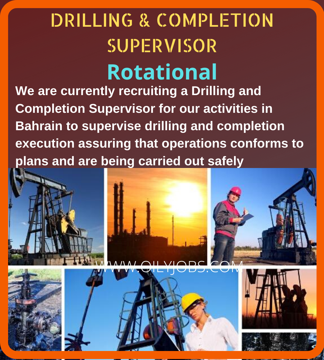 DRILLING & COMPLETION SUPERVISOR