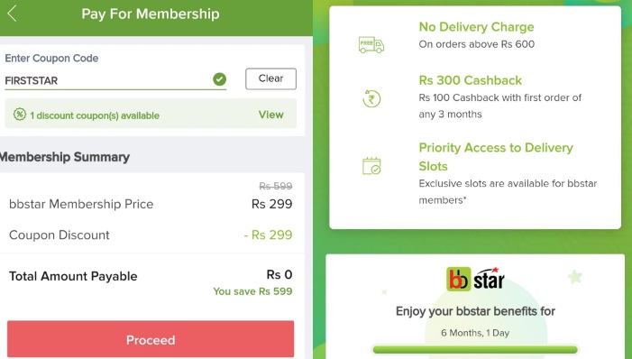 big basket new user offer code