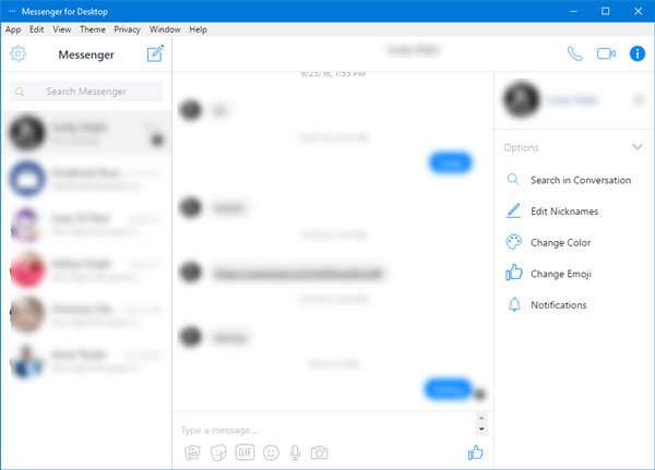 Clienti di Facebook Messenger