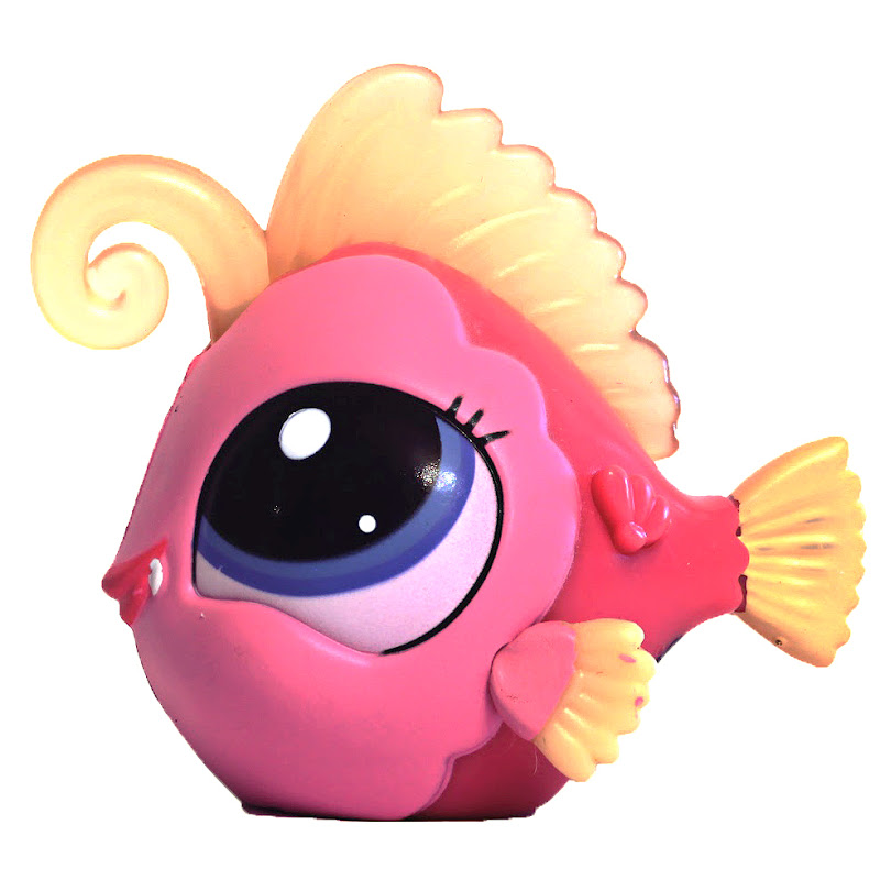 Littlest Pet Shop 3pack Scenery Fish (2430) Pet LPS Merch