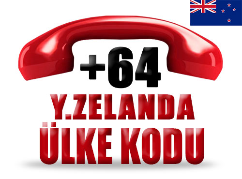 64 0064 Nerenin Ulke Kodudur Yeni Zelanda Sehir Alan Kodlari Laf Sozluk
