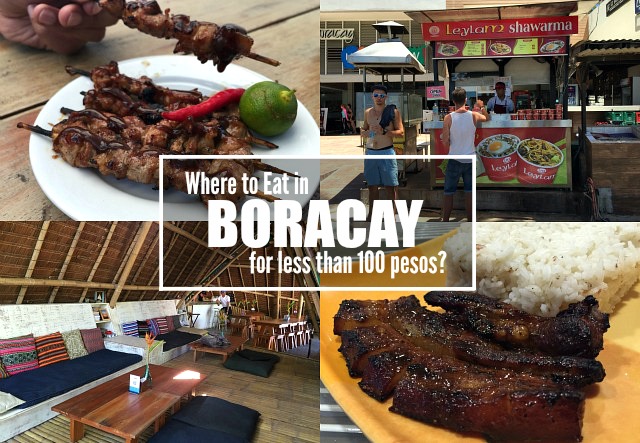 Where to Eat in Boracay forless than 100 pesos