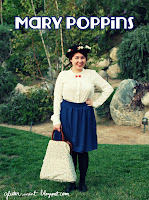 Mary Poppins Travel Dress Costume Breakdown from Glitter Mint