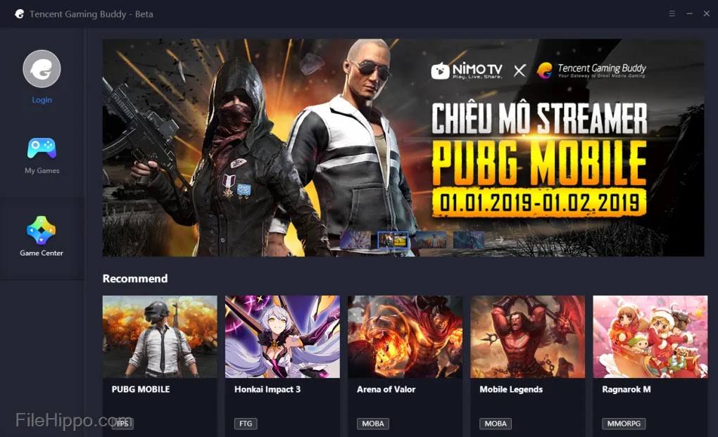Latest Tencent Gaming Buddy1.0.7773.123-2019 for Windows [Total Free]