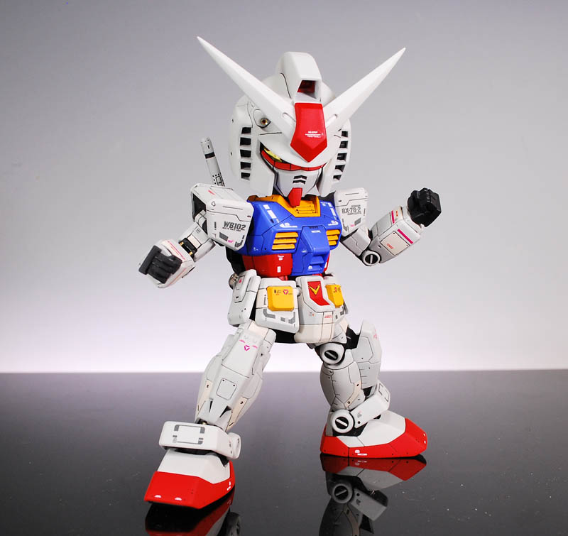 GUNDAM GUY: SD RX-78-2 Gundam - Custom Build