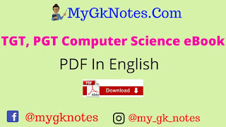 TGT, PGT Computer Science eBook PDF In English TGT, PGT Computer Science eBook PDF In English