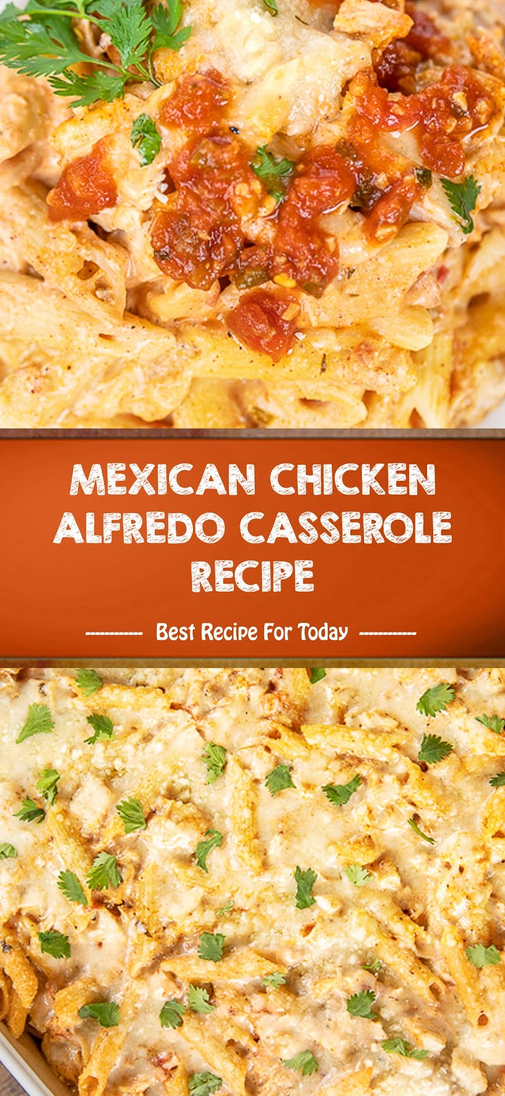 MEXICAN CHICKEN ALFREDO CASSEROLE RECIPE