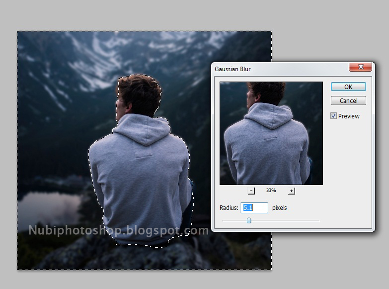 Cara mudah mengedit foto menjadi blur di Bisa!!!