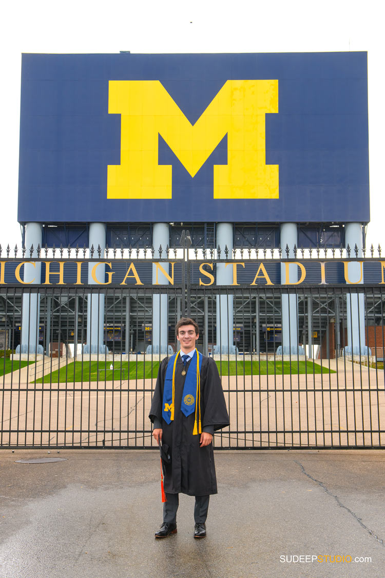 University of Michigan Engineering Graduation Pictures on Campus by Ann