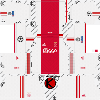 AFC Ajax 2018/19 UCL Kit - Dream League Soccer Kits