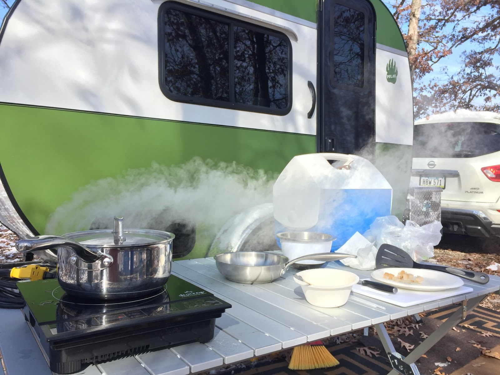 Green Goddess Glamping Review the Duxtop 8100MC Induction Burner