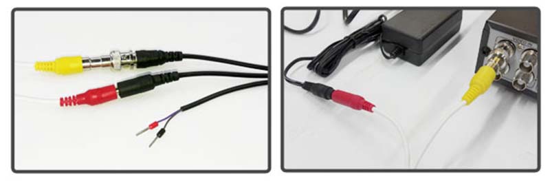 how to connect ptz camera to dvr