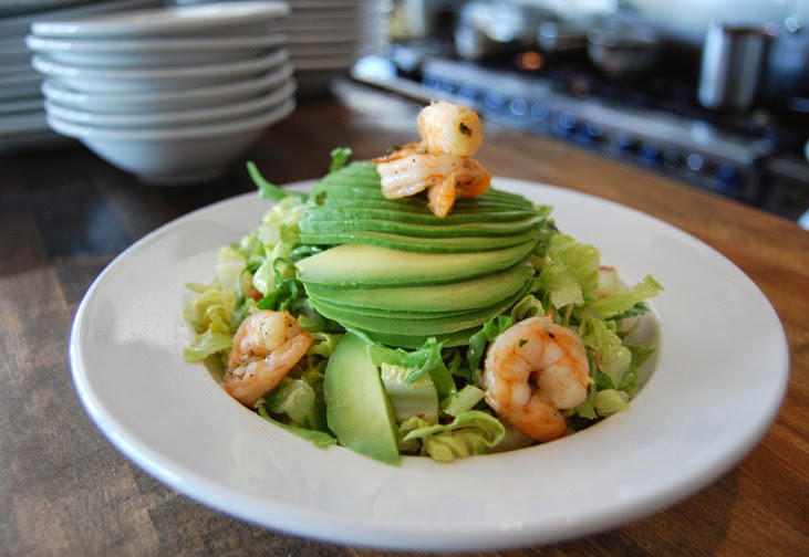 ROSTI TUSCAN KITCHEN Los Angeles Lunch Shrimp and Avocado Salad