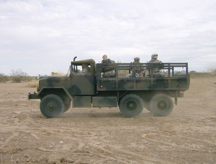 James Songco: 1/6 Scale truck in the desert, and up close