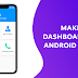 Make a Dashboard app in Android Studio