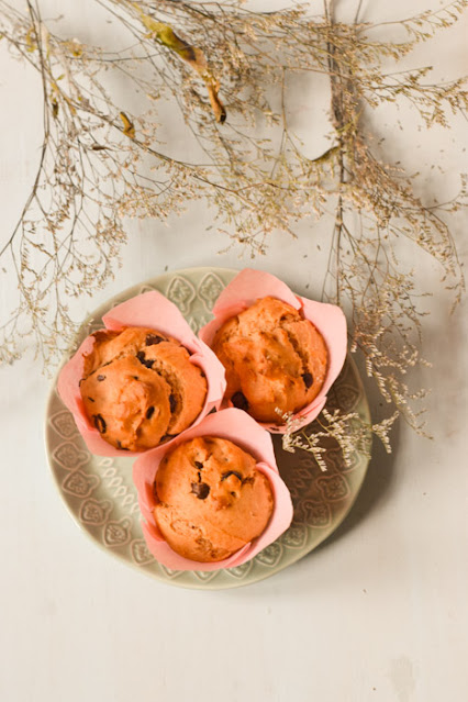 Muffins Veganos de Mantequilla de Cacahuete