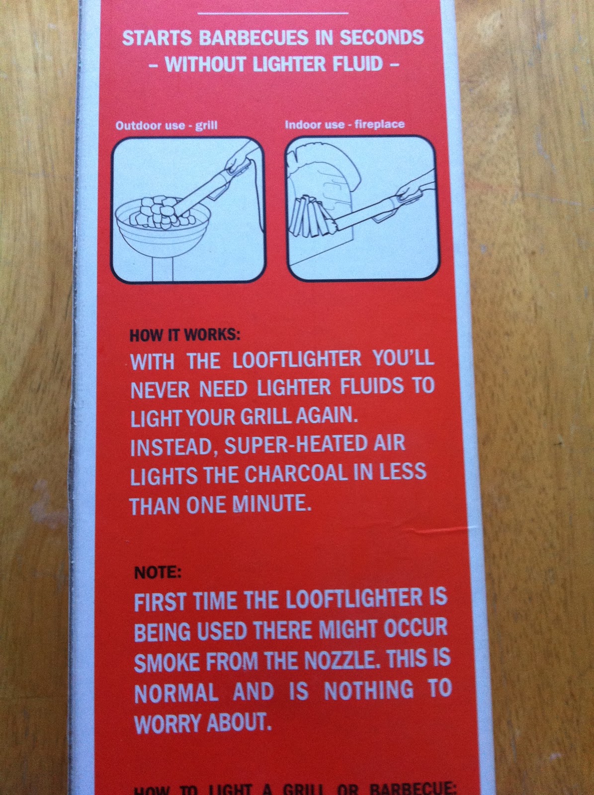 HRM CREATIVE BBQ Looftlighter BBQ lighting tool review!