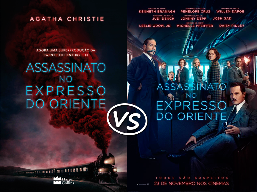 Livro vs Filme Assassinato no Expresso do Oriente Livro vs Filme Assassinato no Expresso do Oriente