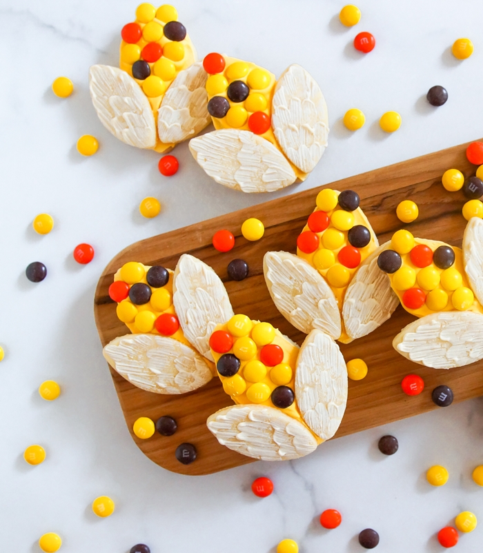 how to make calico corn cookies