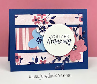 Sale-a-Bration Favorite: 6 Stampin' Up! Paper Blooms Projects ~ www.juliedavison.com #stampinup #saleabration